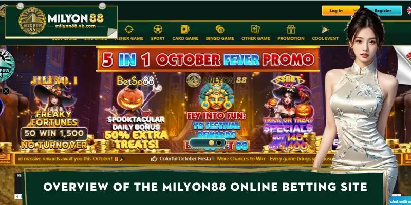 Overview of the MILYON88 online betting site