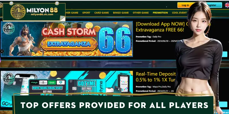 Top offers provided for all players