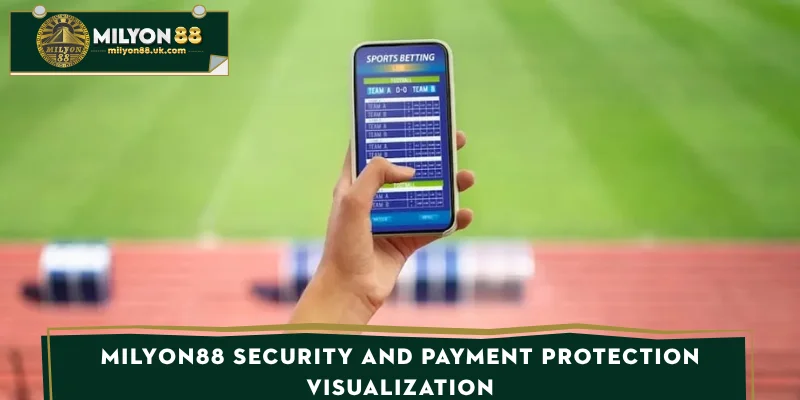 MILYON88 security and payment protection visualization